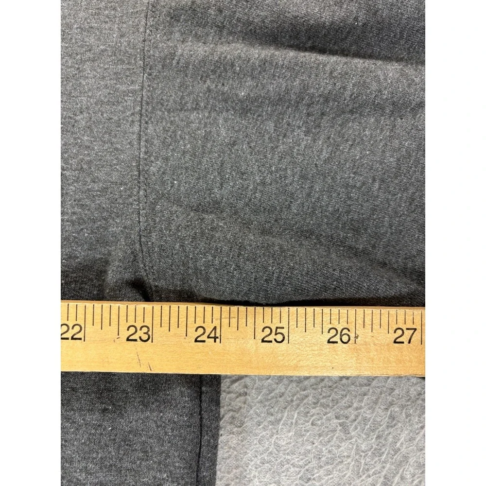 LSU Tigers‎ Stitched Logo 1/4 Zip Pullover Sweatshirt (Men's Large) Gray - Picture 8 of 11